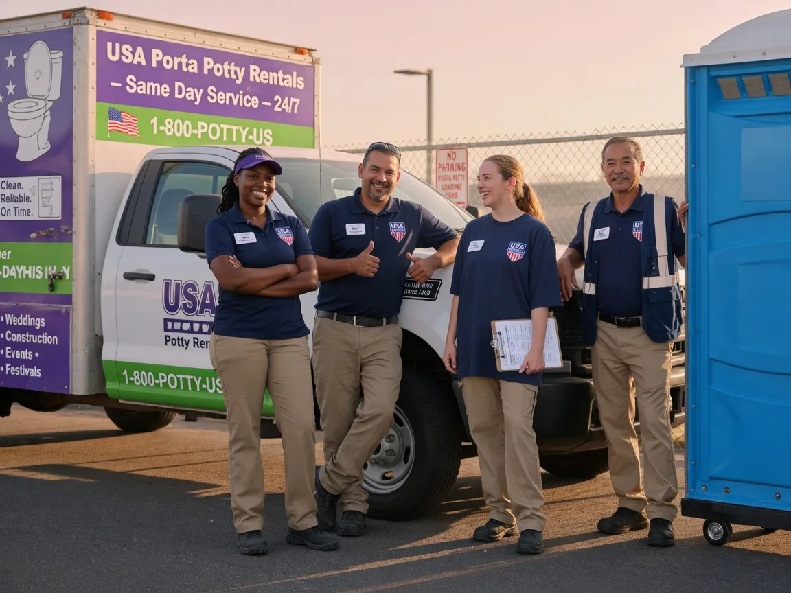 Porta Potty Rental company in Durand, IL